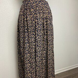 Vintage Braemar Petites by Jeremy Scott Floral Skirt